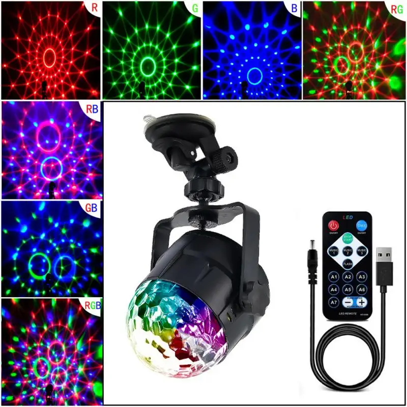 Светодиодный ная Автомобильная декоративная лампа с беспроводным USB-интерфейсом