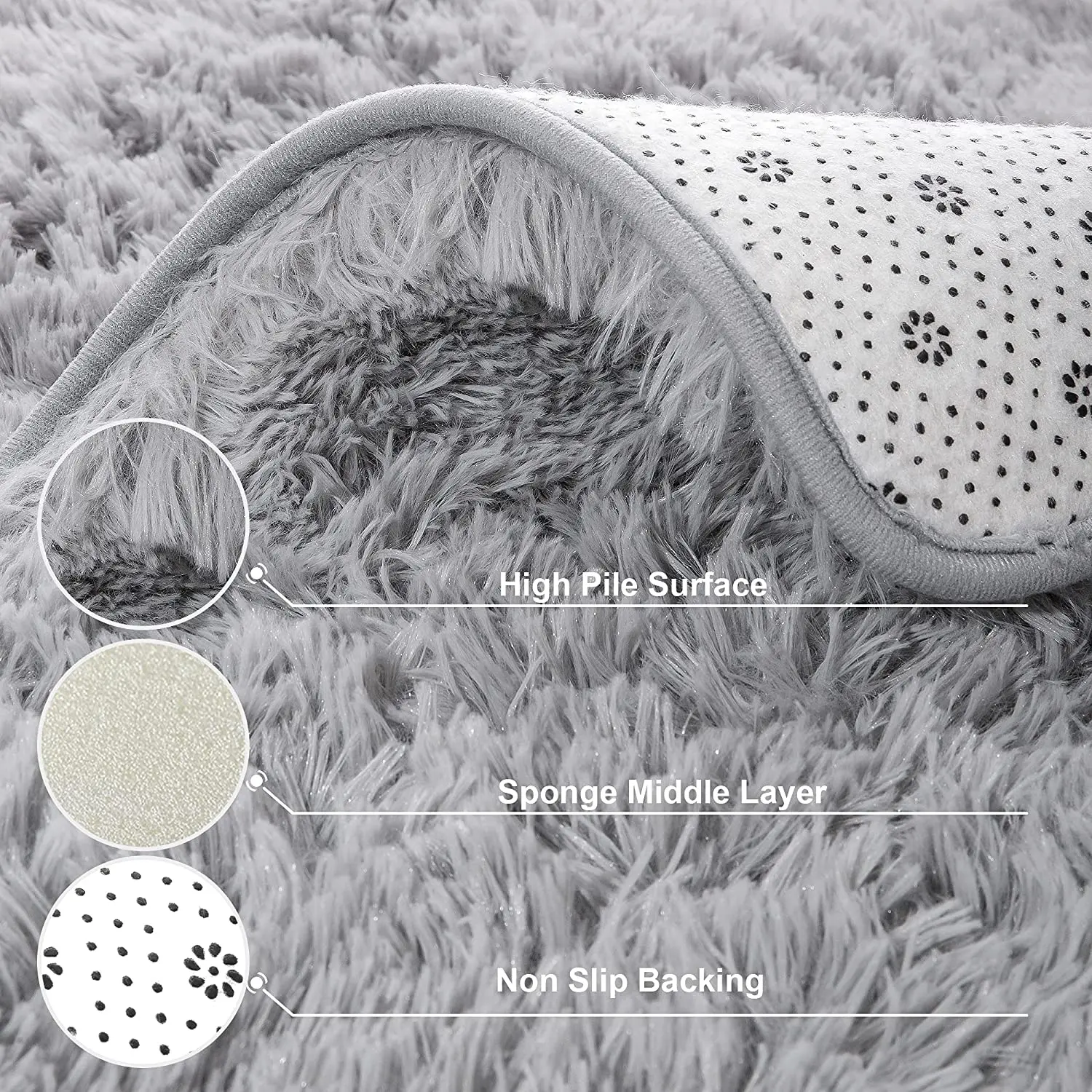 Роскошный современный пушистый мягкий детский ковер yinзам украшение для детской