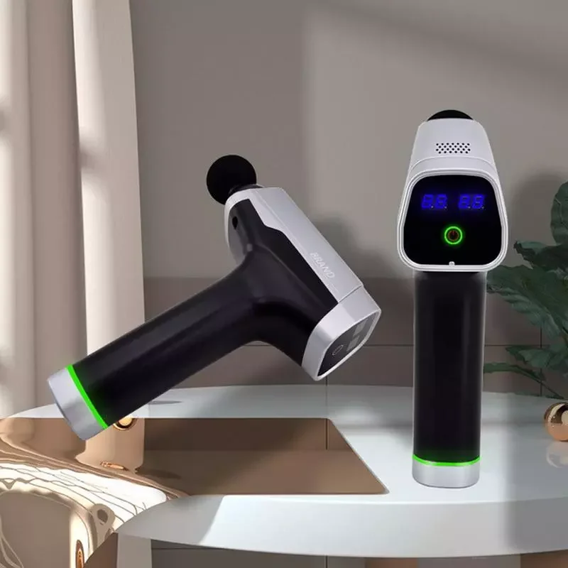 

Portable Vibration Massage Gun For Pain Relief Body Percussion Massage Fascial Gun Deep Tissue Muscle Massage Machine Exercising