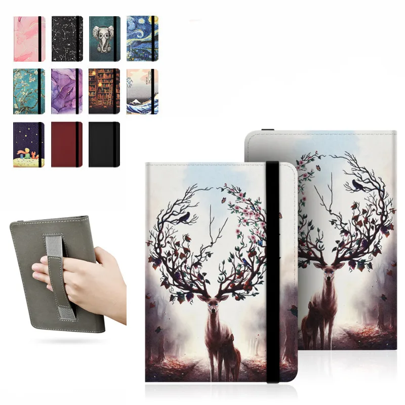 Universal Case for Kindle 4 Kindle 5 D01100 K4 K5 K4S K4B 2012 2014 Kindle 7th Voyage Paperwhite 4 3 2 1 Ebook Cute Case Cover