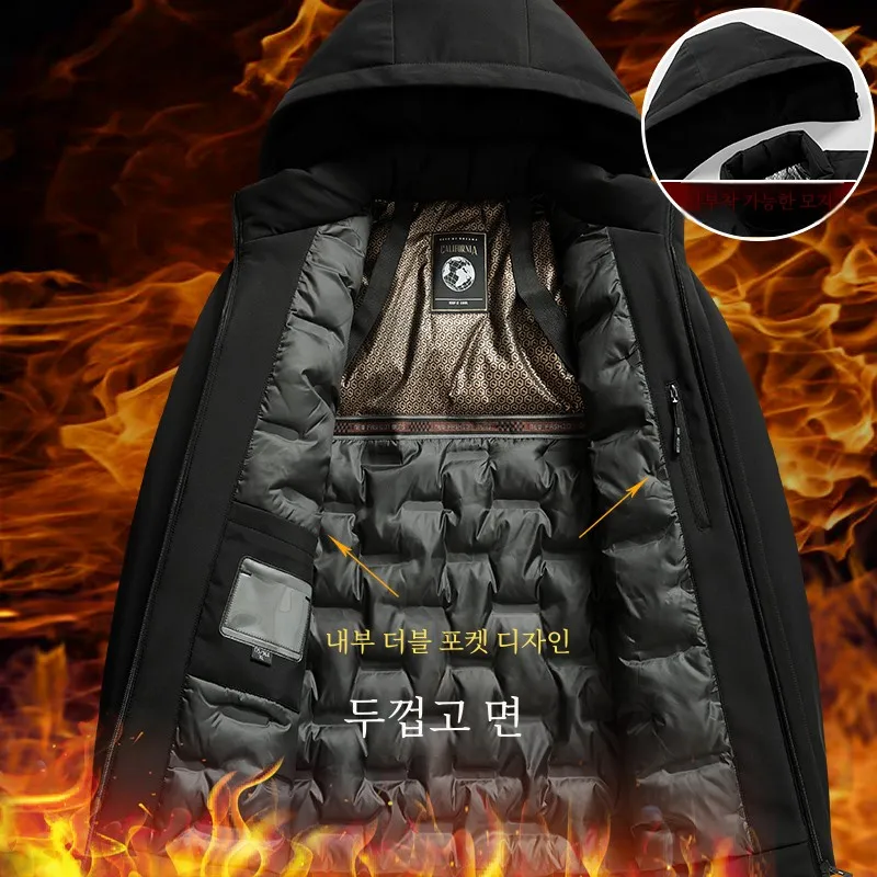 Зимняя одежда Woodpecker для папы среднего и пожилого возраста морозостойкая