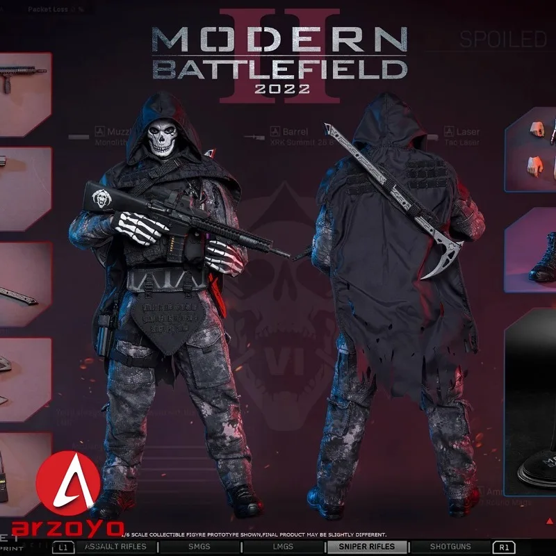 FLAGSET FS-73043 1/6 End War Death Team Ghost Modern Battlefield Полный набор 12-дюймовая экшн-фигурка мужского