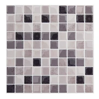wodecor kitchen anti fouling backsplash wallpapaer bathroom waterproof tile wall sticker 10 inch flower pattern wall decals