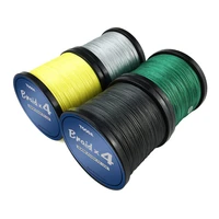2022 new tooda 500m 547yds 4 strands braided fishing line multicolors pe line strength japanese braided wire accessories