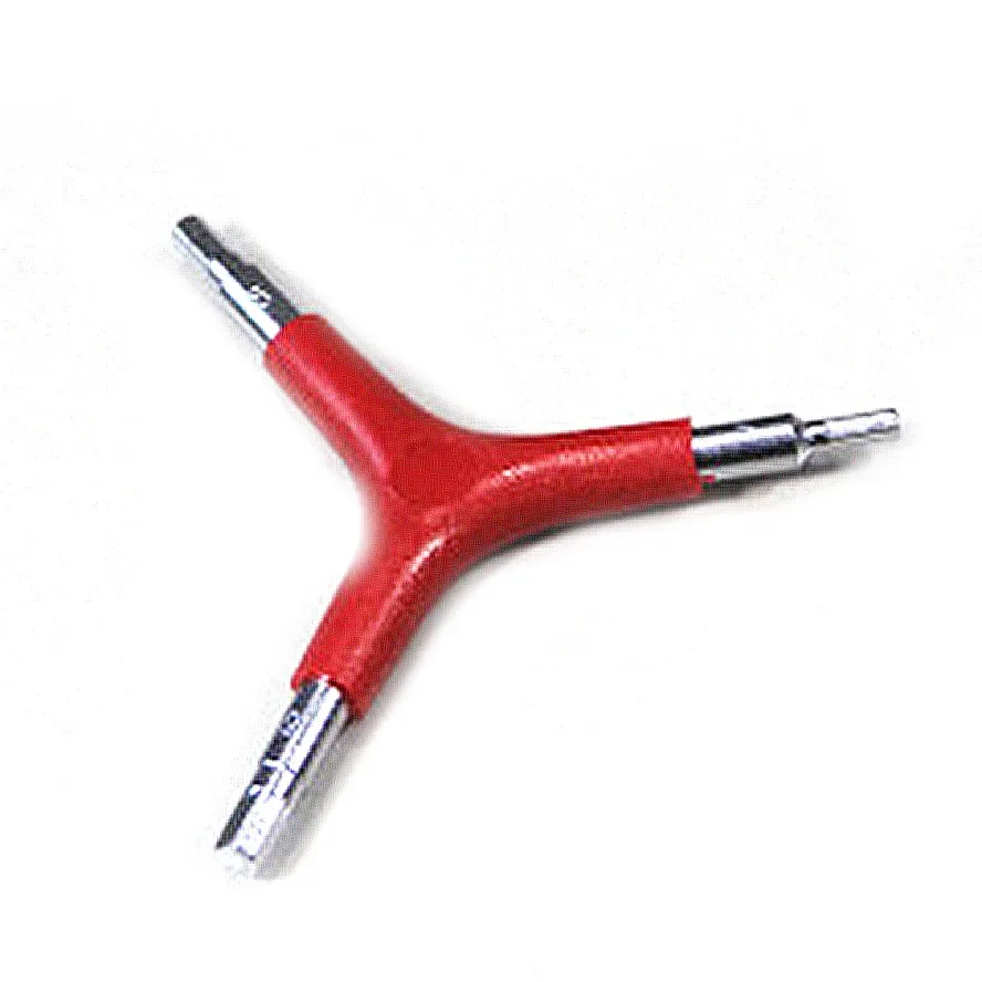 Шестигранный ключ три в одном 4/5/6 мм практичный велосипедный инструмент