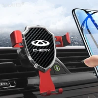 gravity car phone holder air vent clip stand gps navigation for chery tiggo 3 4 7 pro 8 t11 5x amulet fora qq iq fulwin arrizo 5