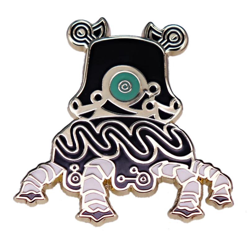 

Breath of the Wilderness Brooch Japanese anime game metal badge badge quadratic peripheral Jewelry Accessories Gifts