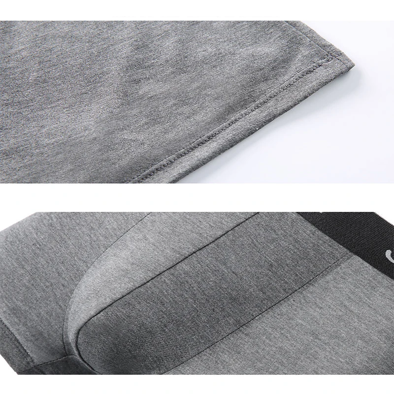 7pcs/Lot Men's Panties Underpants Boxer Mens Underwear Modal Man Sexy Breathable Solid Flexible Comfortable Shorts Boxers