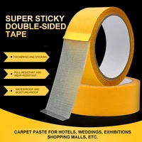 2040m double sided cloth base tape strong fixation of translucent mesh waterproof super traceles high viscosity carpet adhesive