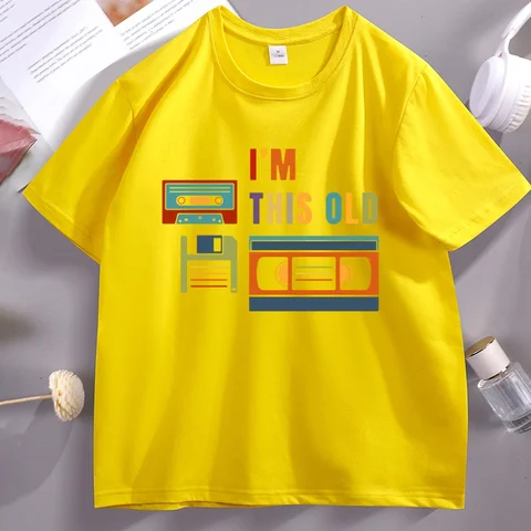 Футболка USEMEI I'm This Old хлопок