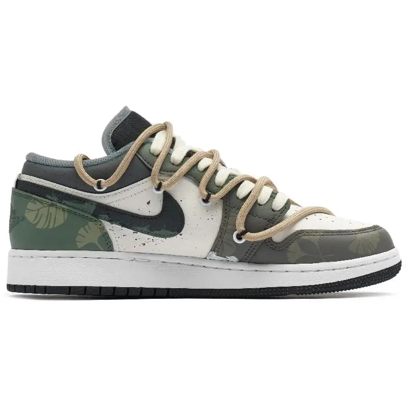 【Настроить】Винтажные баскетбольные кроссовки Jordan Air 1 мужские 553558 -040