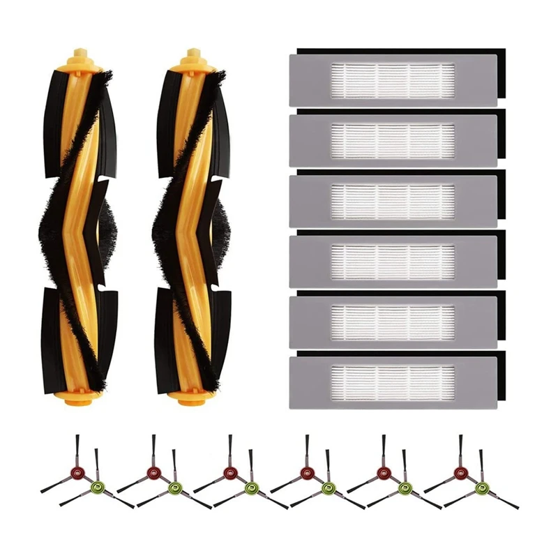 

Запасные части, комплект для пылесоса, основная щетка, задняя сторона Для Ecovacs T8max T8AIVI
