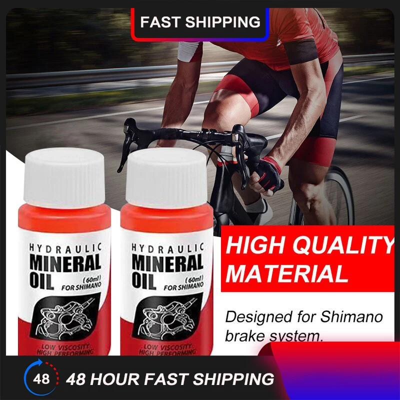 

60ml Bicycle Brake Mineral Oil System Piston Lubricating Oil For Mountain Road Bicycle Brake Fluid Repair Tools Bike Accessories