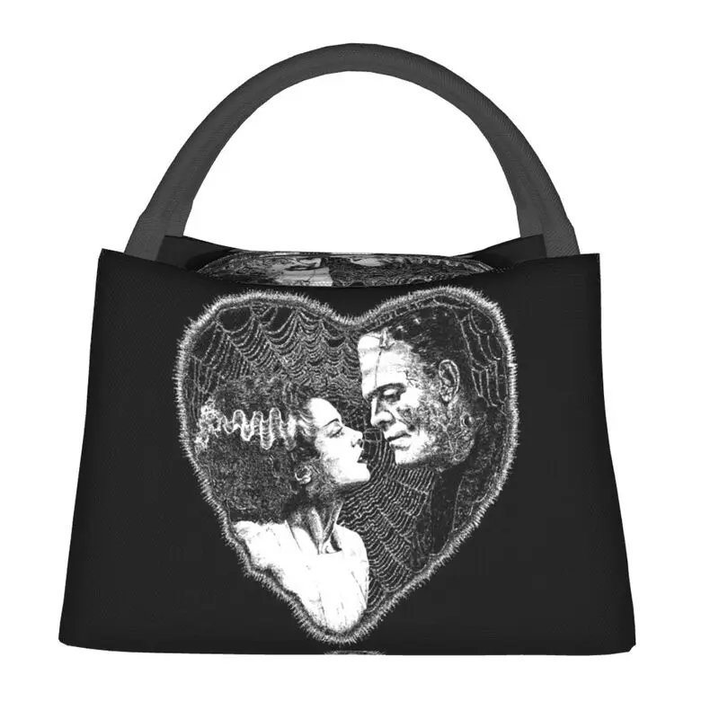 

Портативный Ланч-бокс Bride Of Frankenstein Kiss для научной фантастики, Термоизолированный Ланч-бокс с пленкой