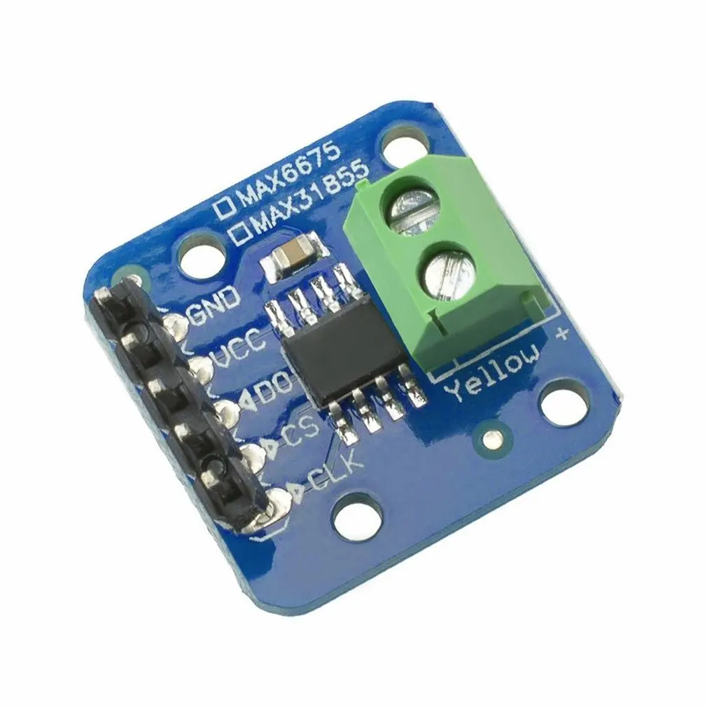 

MAX31855 K Type плата термопары читаемый модуль датчика температуры для Arduino от-200 ℃ до + 1350 ℃ Out L