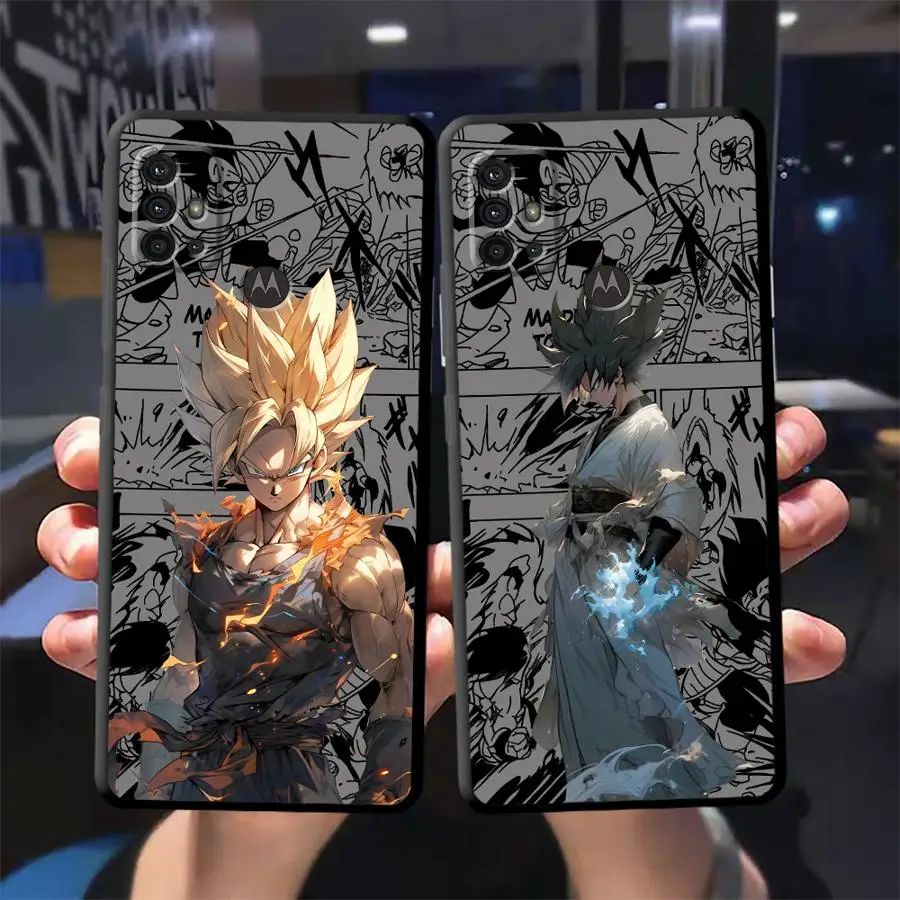 Чехол D-Dragon с аниме шариками для Motorola Moto Eage 20 30 Lite 40 Pro G9 Plus Power One Funsion чехол Обложка