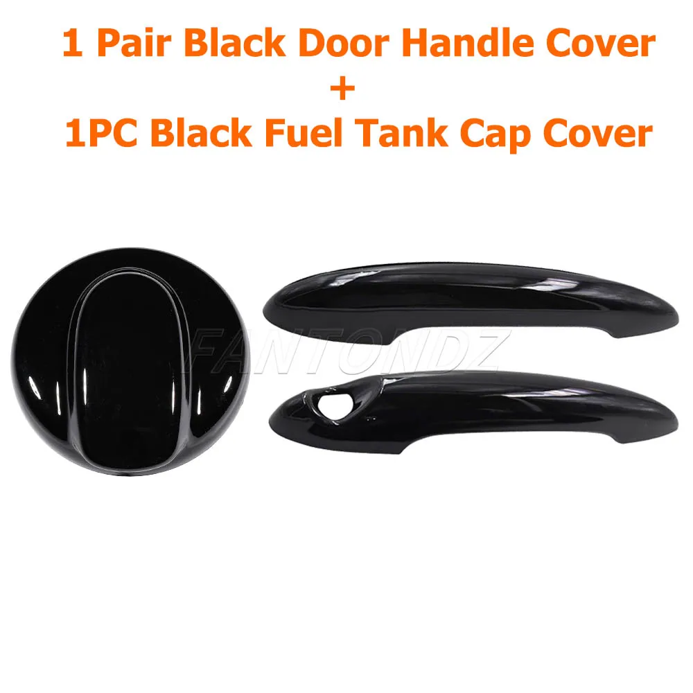 

Для MINI Cooper S R50 R53 R56 глянцевая черная/углеродное волокно, крышка дверной ручки и 1 шт. крышка топливного бака для BMW Mini Gen 2 R56