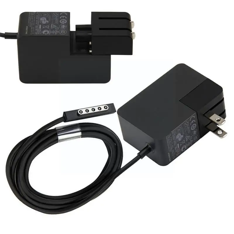 

24W RT Power Adapter Charger Cable Plug 12V2A Flat Accessories For Microsoft Surface 1512 1516/Pro 1&2 Z9W5