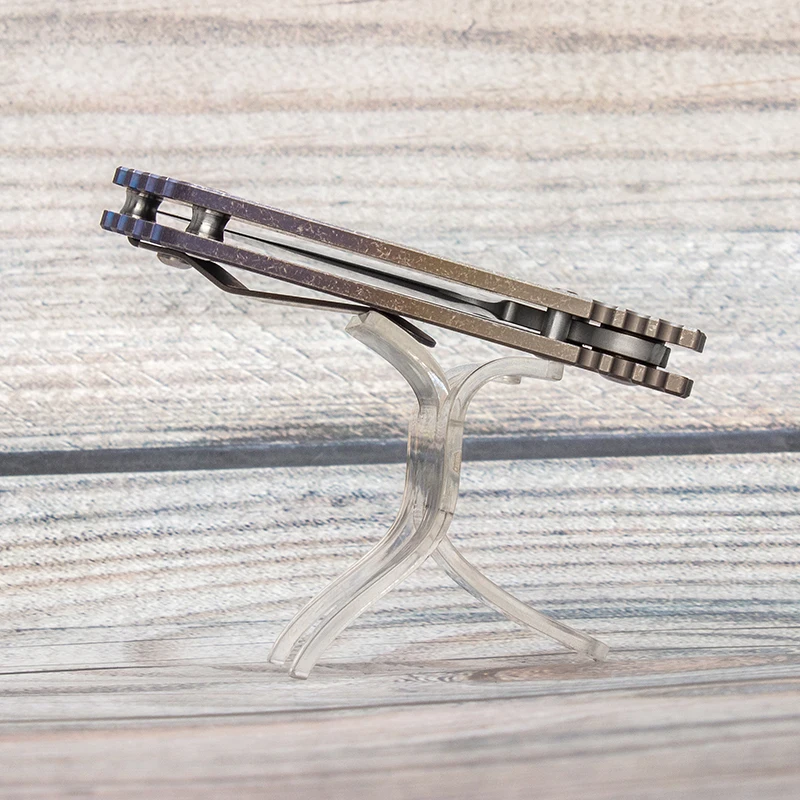 Складной нож сглаза из страйдера PT клинок CPM 20CV титановая ручка с градиентом на