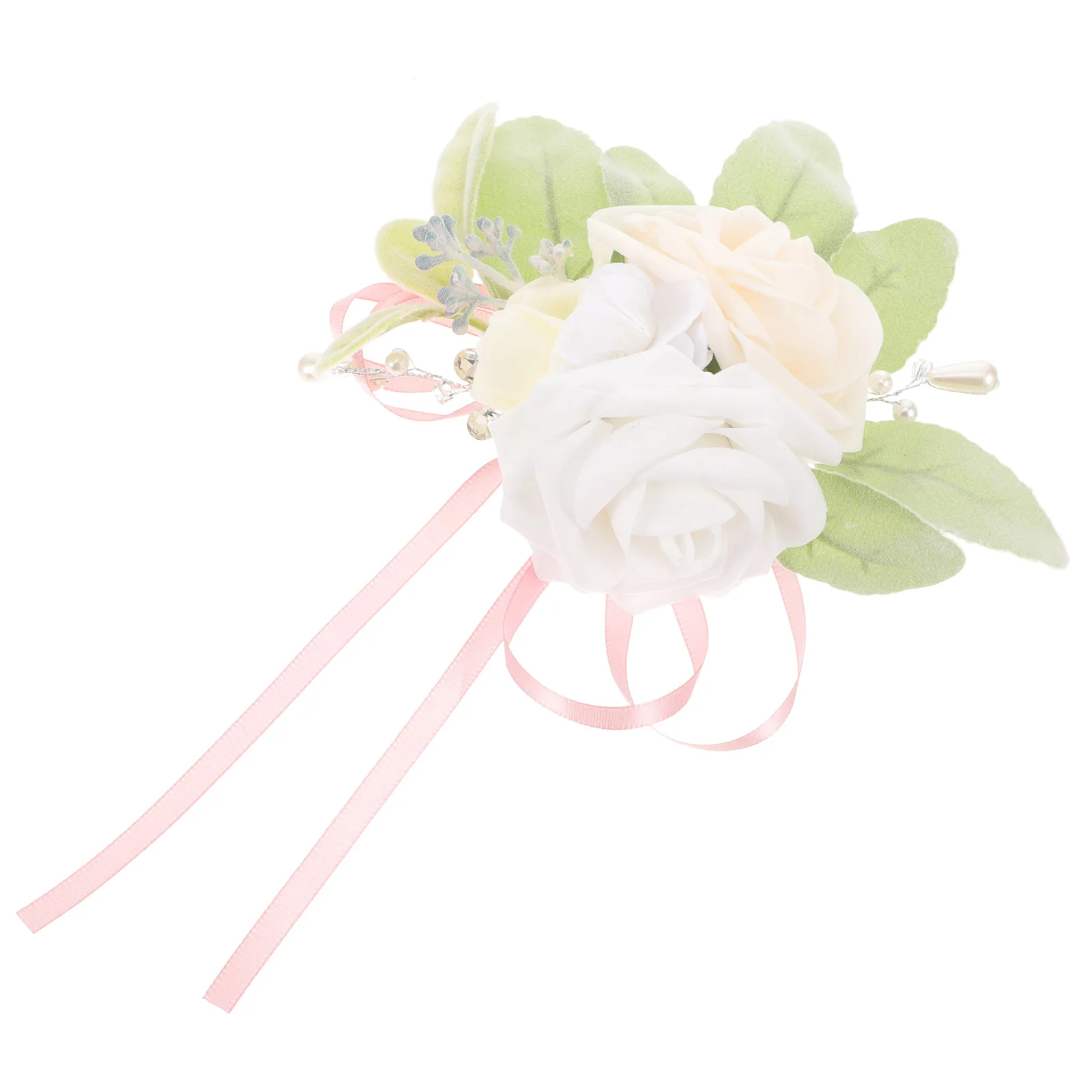 

Wedding Scene Layout Prop Dining Table Decor Artificial Rose Flower Arrangement