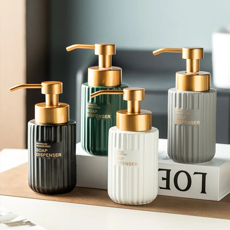 340 мл керамический дозатор пенящегося мыла многоразового использования жидкий