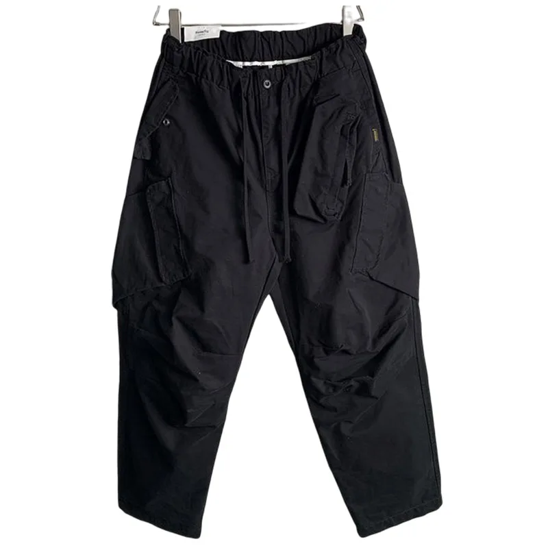 Осень-зима 2023 Модные свободные брюки-карго дизайнерские военные промышленные