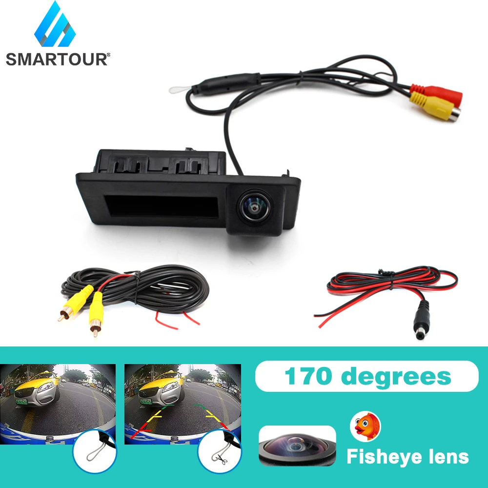 

720P HD Автомобильная камера с ручкой переключения для VW Teramont C-TREK Touran L Tiguan L Superb Audi A4L new Octavia MK3 A7 5E Dynamic