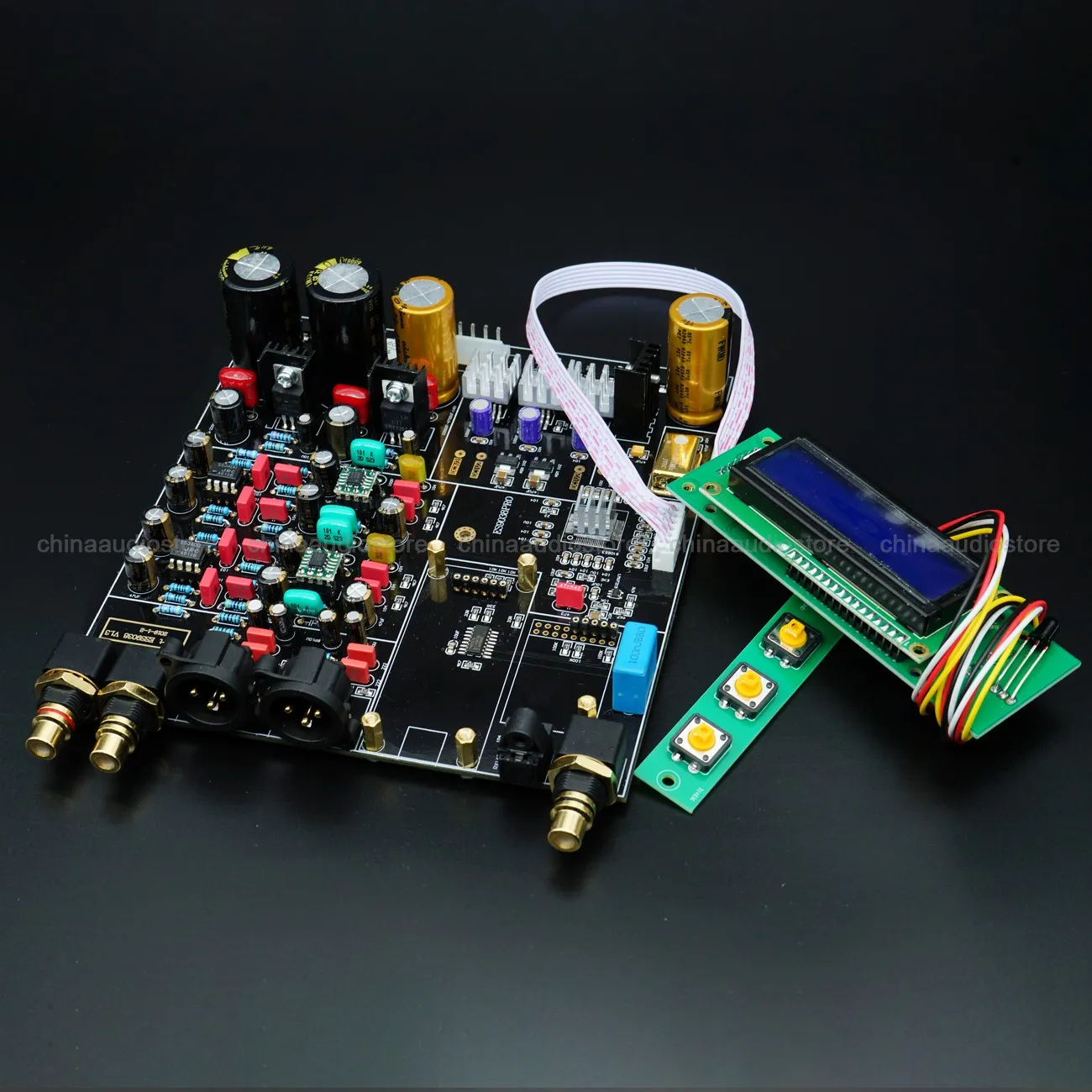 Hi-End ES9038 DAC HiFi ES9038PRO 32bit 384K DSD XMOS Amanero USB Bluetooth CSR8675 APTX вход | Электроника