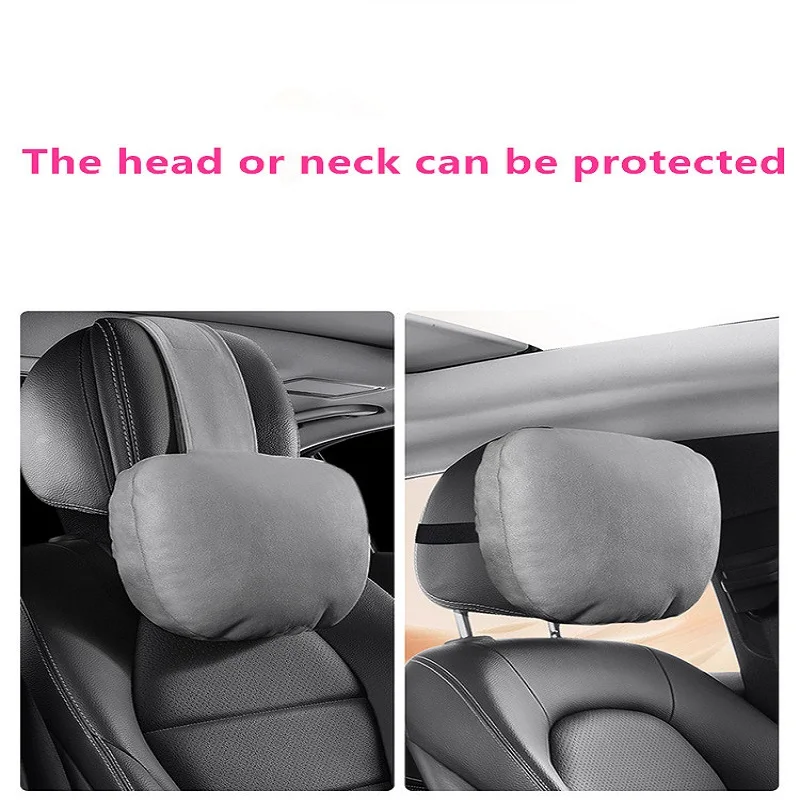 

Top Quality Car Headrest Neck Support Seat / Maybach Design S Class Soft Universal Adjustable Car Neck Pillow Waist Pillow