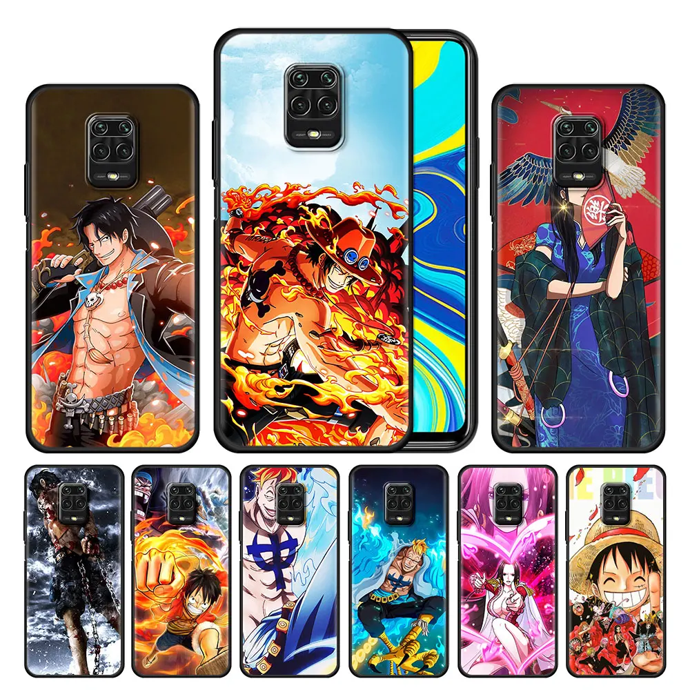 

Case Cover for Xiaomi Redmi Note 9 9s 8 8T 10 11 7A 9c 9T 10A 10c 11S Pro Print Capa Coque One Piece Kawaii Art Anime Manga