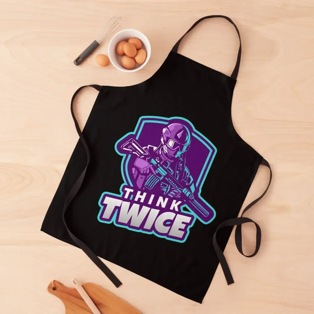 Фартук THINK TWICE- DONT MESS WITH ME Kitchen Things женский фартук для кухни