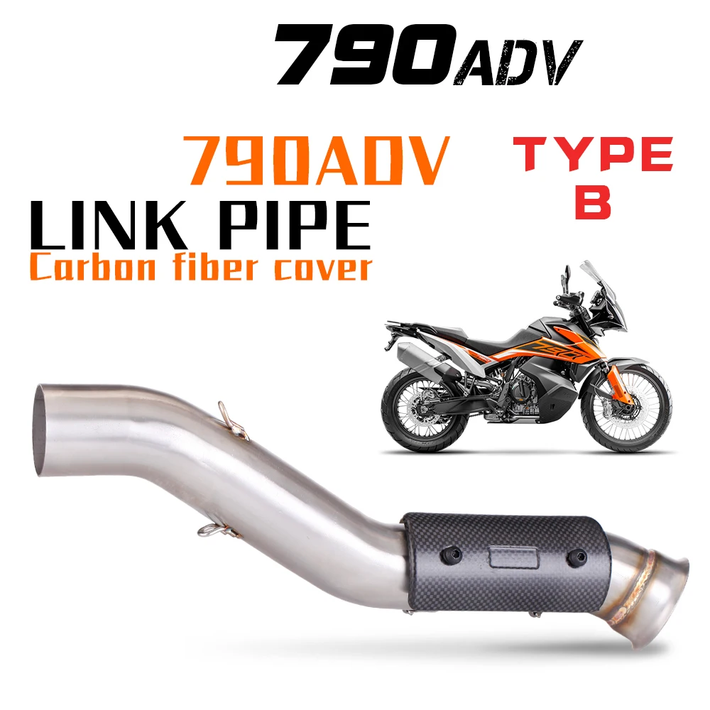 Для мотоцикла 790 ADV модифицированная выхлопная труба среднего размера надежная