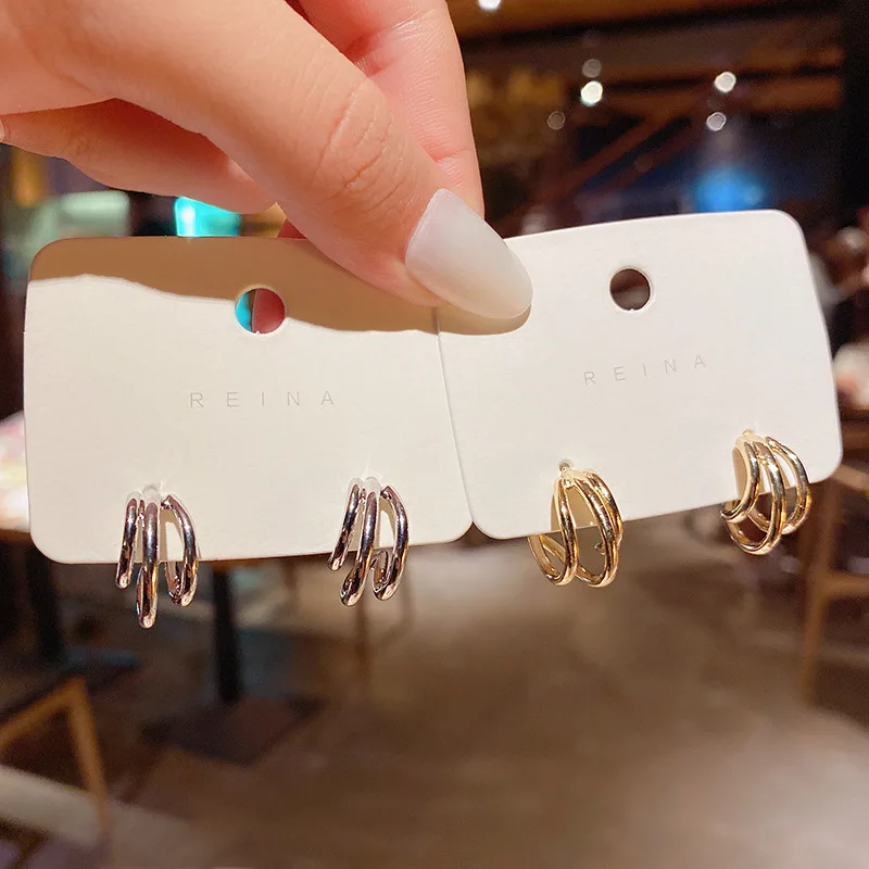 

Wholesale Sterling Silvers Post Fashion Women Stud Earrings Jewelry Gift