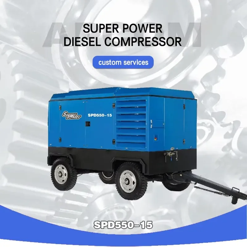 Фото Винтовой компрессор LUY150-15, 15 бар, 550 CFM №3