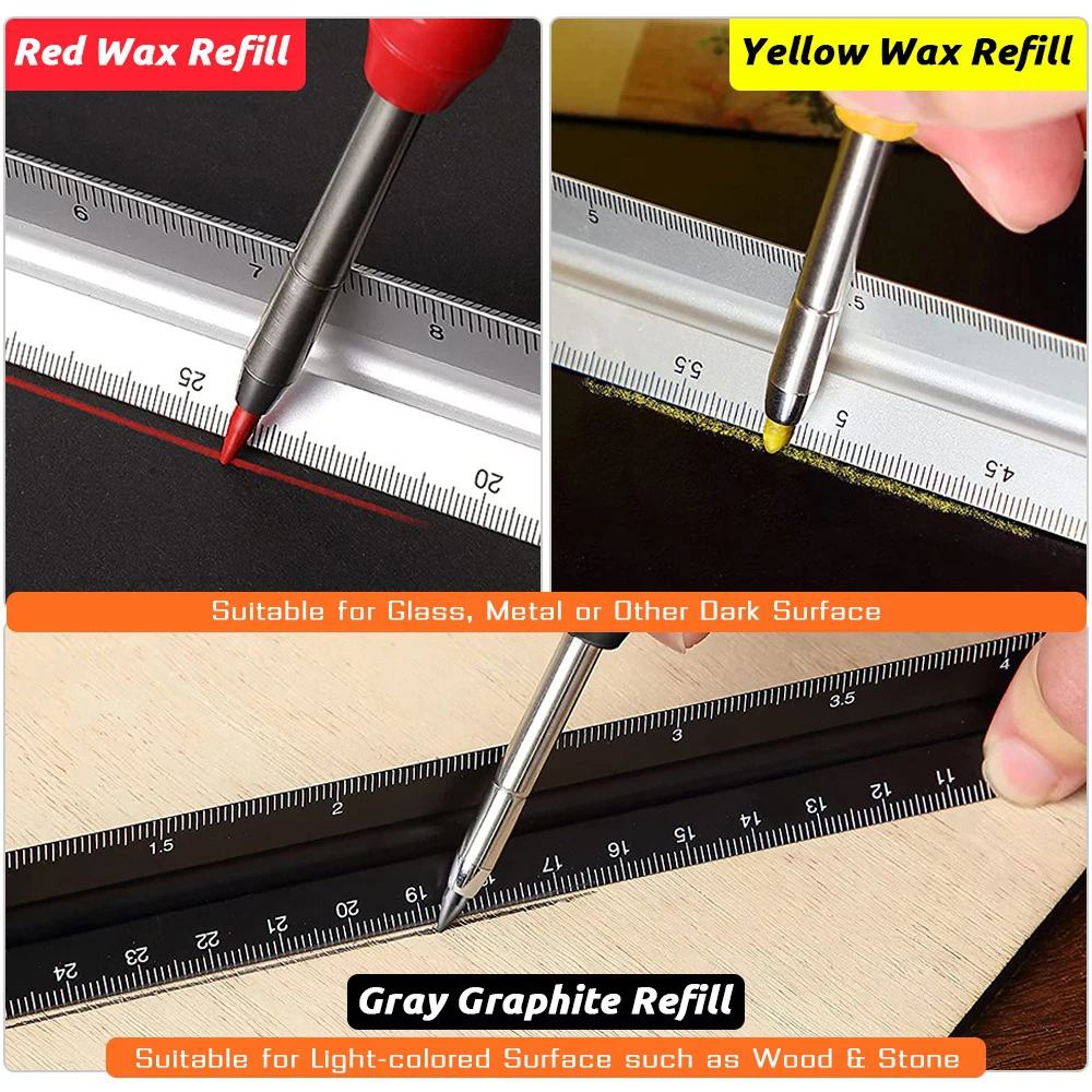 Плотницкий карандаш встроенная точилка архитект деревообрабатывающий