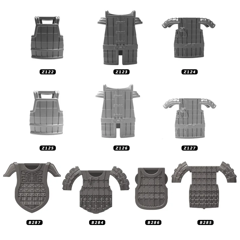

Creative Military Figures Bomb Disposal Suit Building Block Modern Soldier Vest Equipment Model Mini Parts Assembled Toy