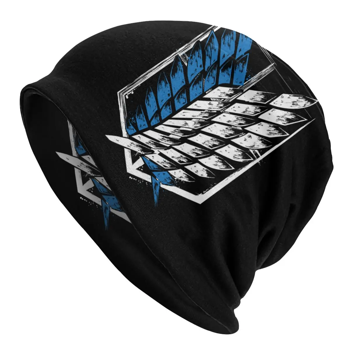 

Attack On Titan Bonnet Beanie Knitting Hats Men Women Cool Unisex Wings of Freedom Winter Warm Skullies Beanies Caps for Ski