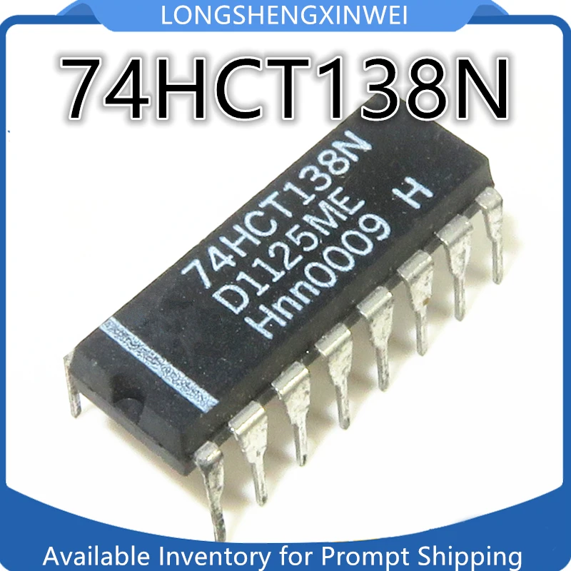 

1PCS 74HCT138N 74HCT138 DIP-16 New Original Decoder Decoder IC