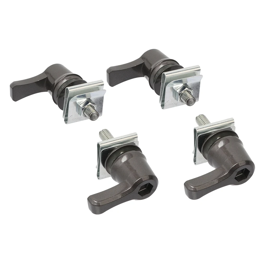 

Мотоциклетная серебристая/черная/серая седельная сумка, стопорные болты, гайки, монтажный комплект для Harley Touring Road Street Glide Electra 1992-2020