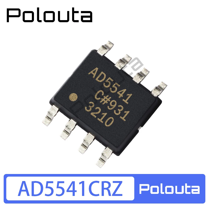 

Polouta AD5541CRZ SOIC8 Digital-to-analog Conversion Chip DAC Arduino Nano Integrated Circuit DIY Electronic Kit Free Shipping