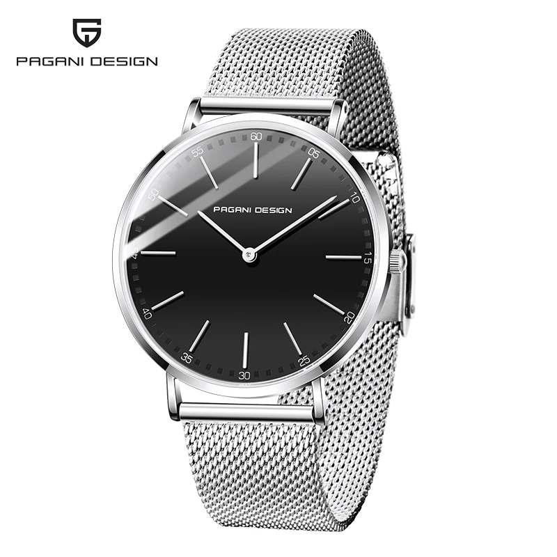 

PAGANI DESIGN Top Brand Fashion 40MM Couple Quartz Wristwatches 30M Waterproof Luxury Stainless Steel Strap Sports Watch relogio