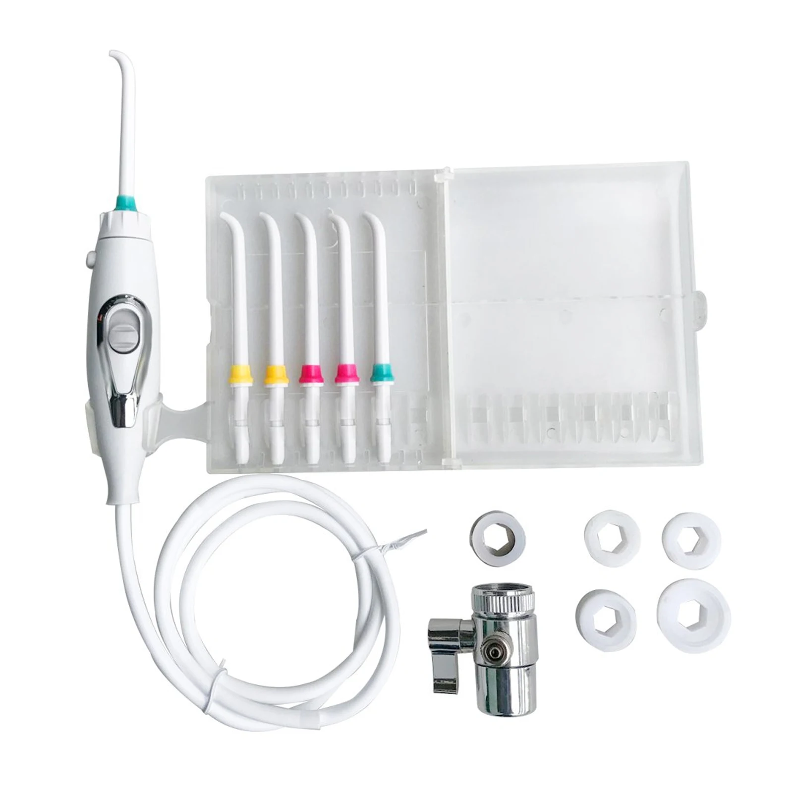 

Water Flosser for Family Use, Oral Irrigator Faucet & Shower Spa