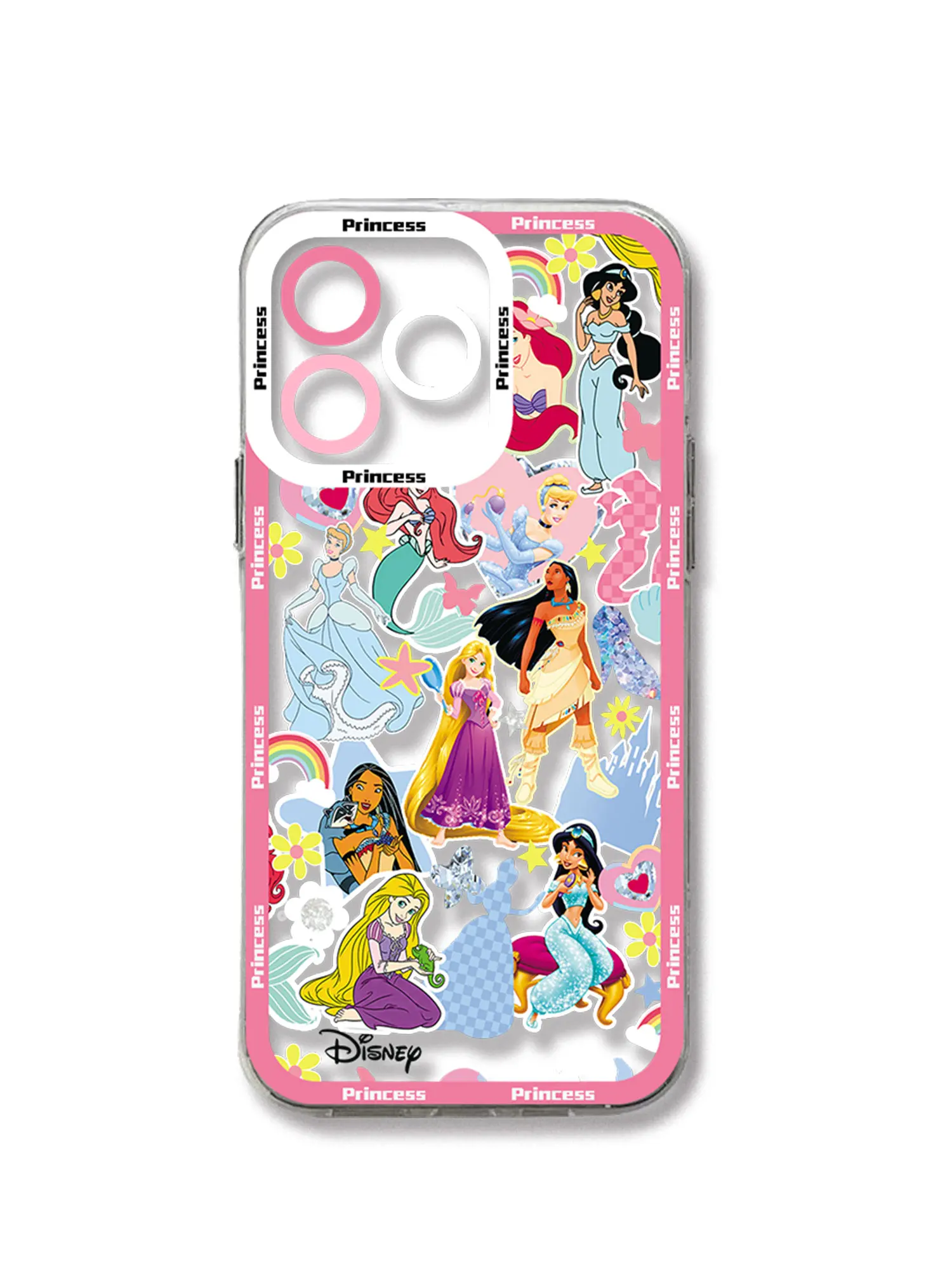 Чехол для телефона с рисунком Xiaomi Redmi Note 13C 12 12C 11 10 10C 10s 9 9s 9A 9T 9C 8 7 Pro Max 4G 5G D-Disneys Princess