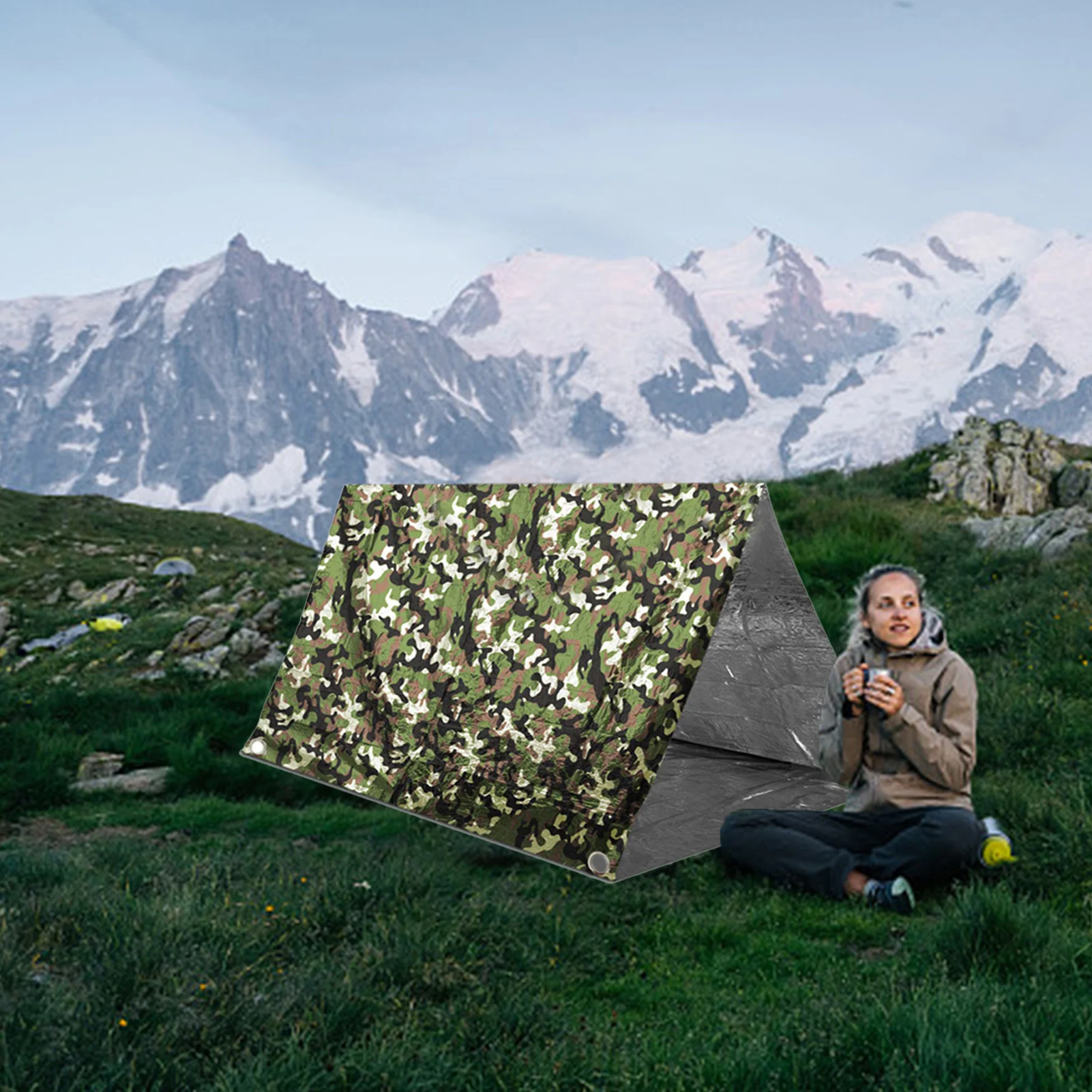Сверхлегкая Светоотражающая палатка Сверхлегкий светоотражающий материал для