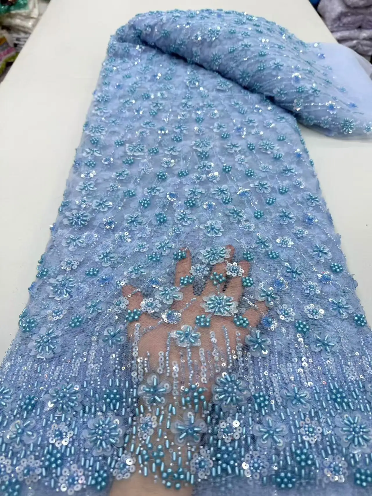 Фиолетовые новейшие нигерийские кружевные ткани модные женские африканские