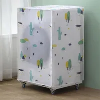 Printing Washing Machine Cover Drum Type Washing Machine Dust Cover Housewares Top Loading/Front Loading Waterproof Cover