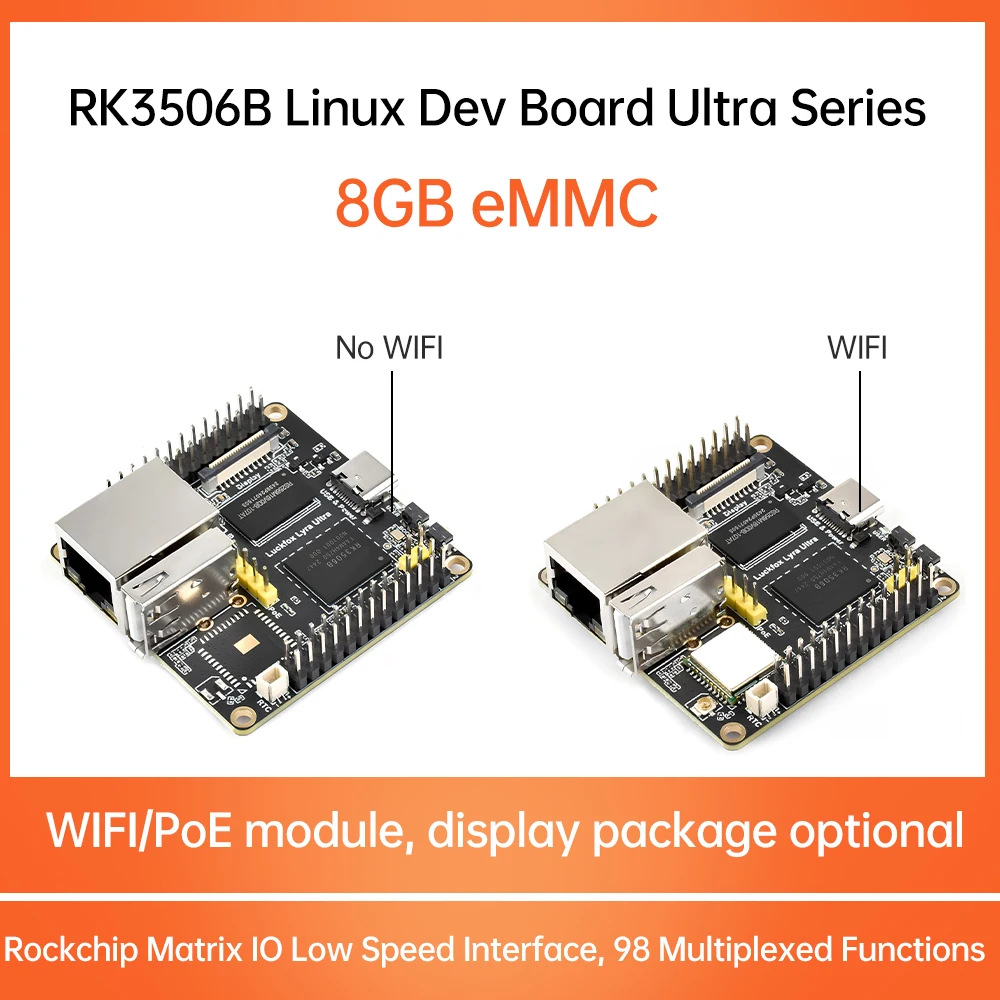 Buy Luckfox Lyra Ultra W 512MB Ram + 8GB eMMC Wireless Linux Micro Development Board Online In India at ,in