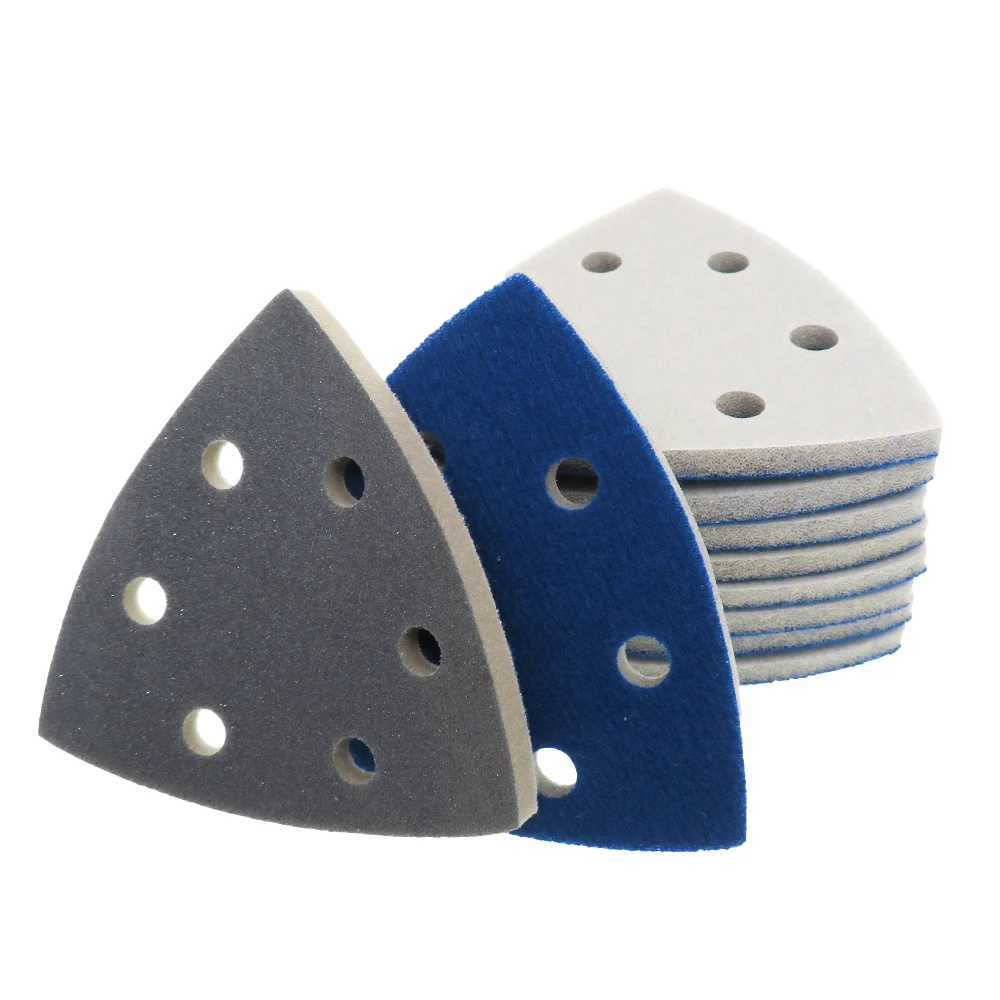 Треугольная наждачная бумага VIBRATITE 5/10 шт., зернистость 300-3000, для полировки