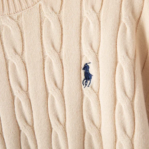 Women's boutique high-end embroidery knitted cashmere sweater round neck pullover sweater long sleeve new style in autumn and wi