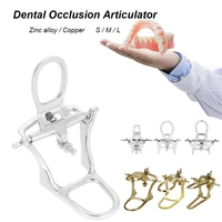 sml universal dental lab articulator occlusion device copper zinc alloy frame adjustable dentistry restoration mechanical tool